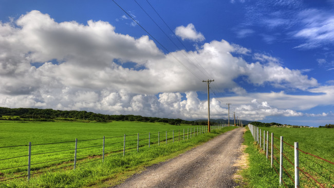 Обои картинки фото природа, дороги, простор