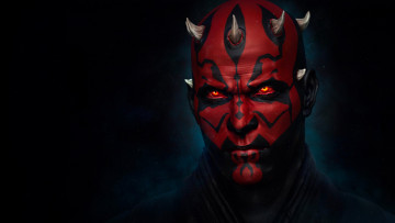 Картинка фэнтези _star+wars darth maul