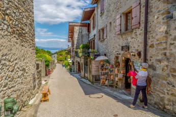 Картинка yvoire france города ивуар+ франция