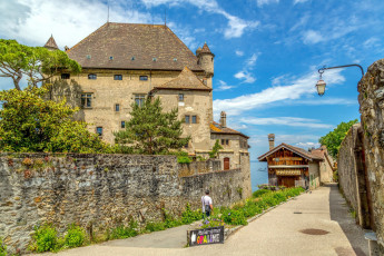 Картинка yvoire france города ивуар+ франция