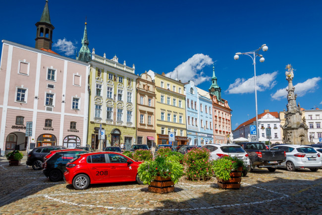 Обои картинки фото jindrichuv hradec, города, йиндржихув-градец , чехия, jindrichuv, hradec
