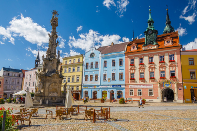 Обои картинки фото jindrichuv hradec, города, йиндржихув-градец , чехия, jindrichuv, hradec