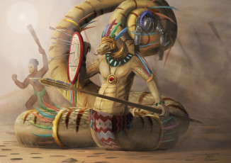 Картинка фэнтези существа наг