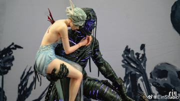 Картинка фэнтези _ghost+blade+ +призрачный+клинок мертвецы эльфийка цепи