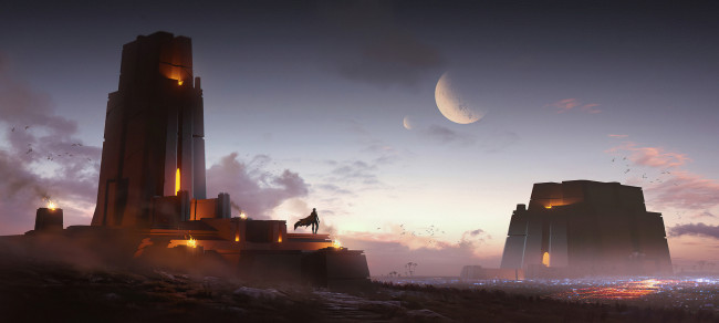 Обои картинки фото фэнтези, иные миры,  иные времена, строения