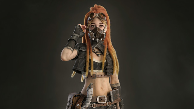 Обои картинки фото 3д графика, фантазия , fantasy, девушка