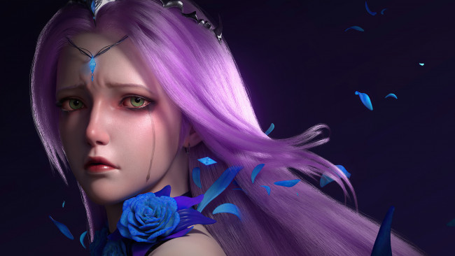 Обои картинки фото 3д графика, портрет , portraits, девушка