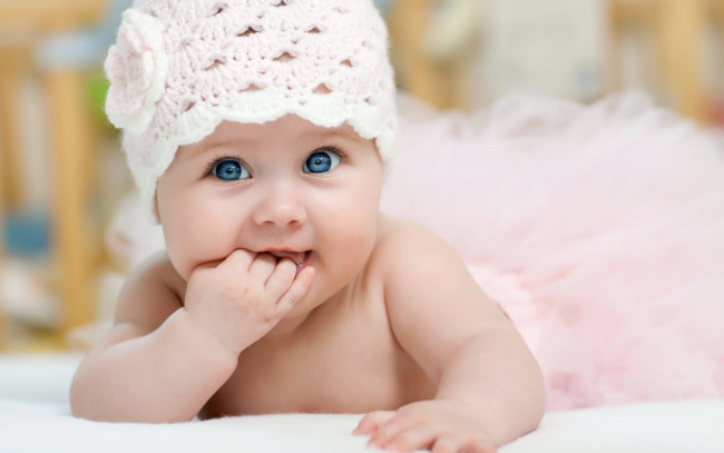 Обои картинки фото разное, дети, ребенок, шапка