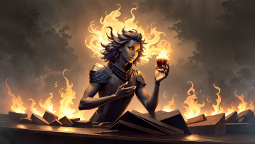 Картинка фэнтези маги +волшебники нейросети графика нейроарт ai art нейронные сети рисунки нейро искусство магия