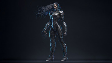 Картинка фэнтези роботы +киборги +механизмы нейросети графика нейроарт ai art нейронные сети рисунки нейро искусство киборг