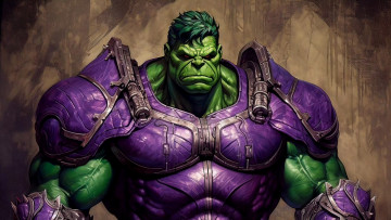 Картинка рисованное комиксы нейросети графика нейроарт ai art нейронные сети рисунки нейро искусство халк