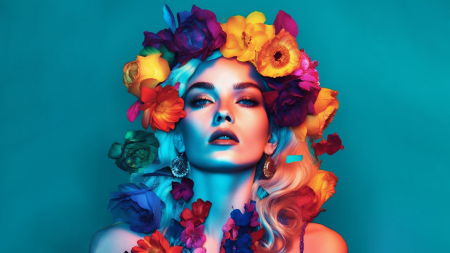 Обои картинки фото рисованное, люди, красивая, девушка