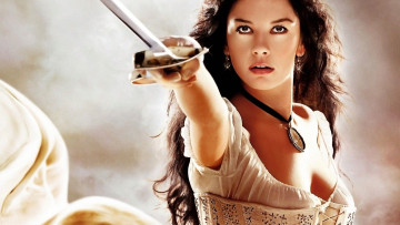 Картинка кино+фильмы the+legend+of+zorro девушка оружие