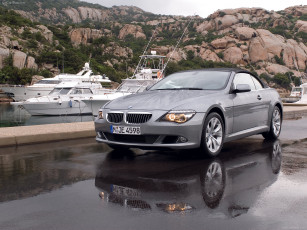 Картинка bmw 650i convertible автомобили