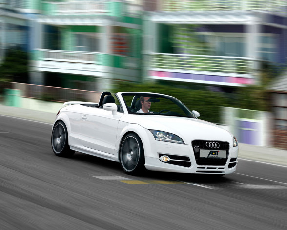 Обои картинки фото abt, auti, tt, roadster, автомобили, audi