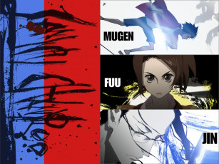 Картинка аниме samurai champloo