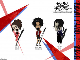 Картинка аниме samurai champloo