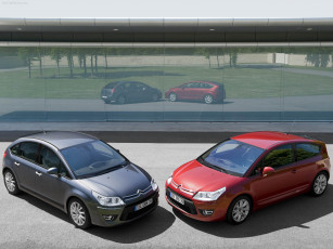 Картинка citroen c4 2009 автомобили