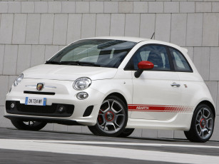 Картинка fiat 500 abarth 2009 автомобили