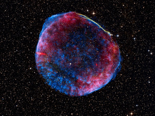 Картинка остаток сверхновой космос галактики туманности