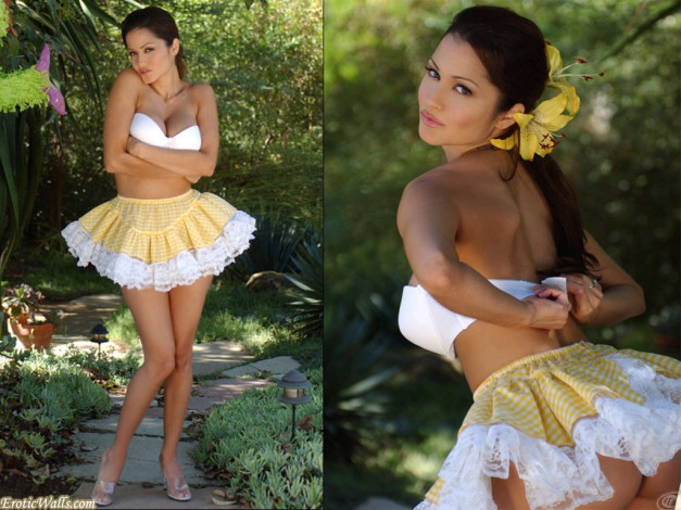 Обои картинки фото Alley Baggett, девушки