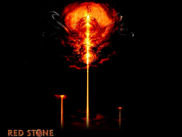 Обои картинки фото видео, игры, red, stone