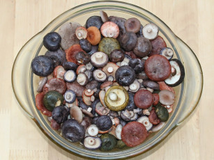 Картинка еда грибы грибные блюда