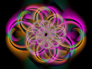 Картинка 3д графика fractal фракталы