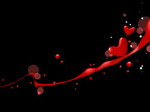 Картинка 3д графика romance сердечко