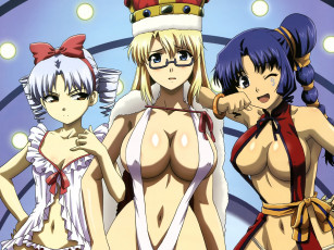 Картинка аниме freezing грудь девушки