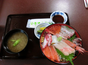 Картинка еда рыба морепродукты суши роллы поднос тарелка