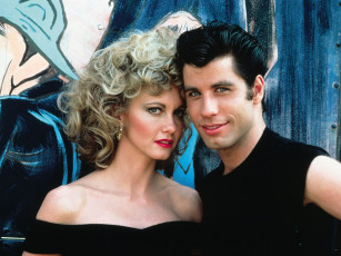 Картинка кино фильмы grease траволта бриолин
