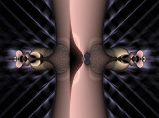 Картинка 3д графика fractal фракталы