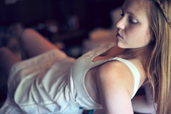 Картинка _Unsort+-НЕ+ВЫБИРАТЬ++ девушки  не выбирать рыжая сарафан