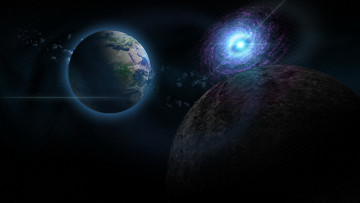 Картинка космос арт планеты