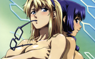 Картинка аниме freezing девушки очки