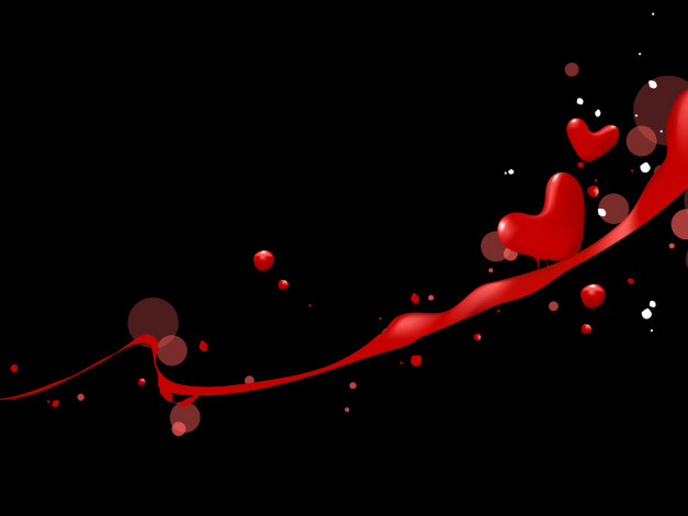 Обои картинки фото 3д, графика, romance, сердечко