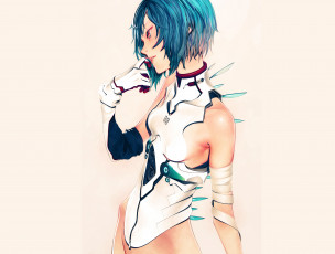 Картинка аниме evangelion ayanami rei