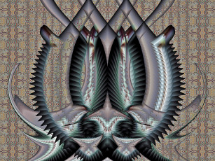 Картинка 3д графика fractal фракталы узор цвета фон