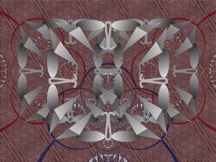 Картинка 3д графика fractal фракталы узор цвета фон