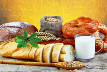 Картинка еда хлеб выпечка пшеница