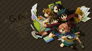 Картинка аниме ga девушки