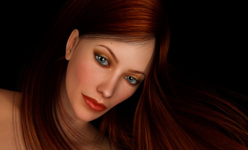 Картинка 3д графика portraits портрет взгляд