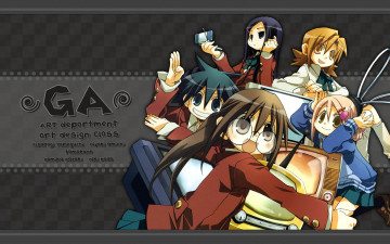 Картинка аниме ga девушки