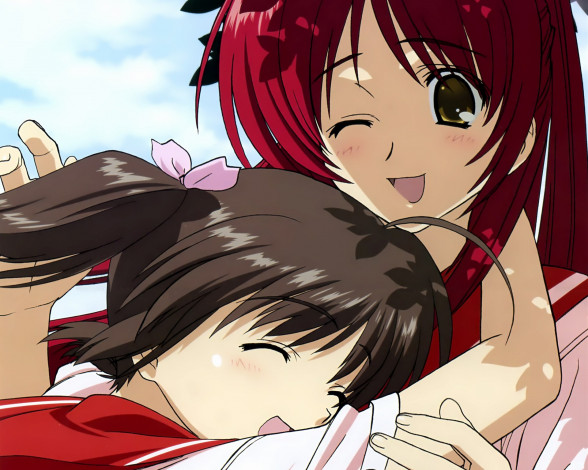 Обои картинки фото аниме, to, heart