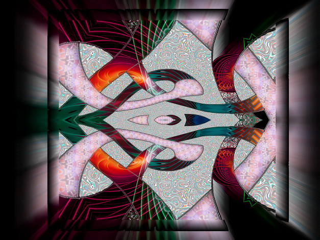Обои картинки фото 3д, графика, fractal, фракталы, узор, цвета, фон