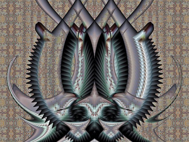 Обои картинки фото 3д, графика, fractal, фракталы, узор, цвета, фон