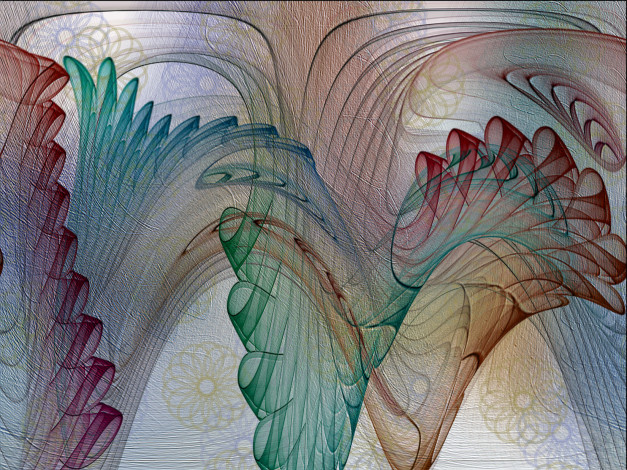 Обои картинки фото 3д, графика, fractal, фракталы, узор, цвета, фон