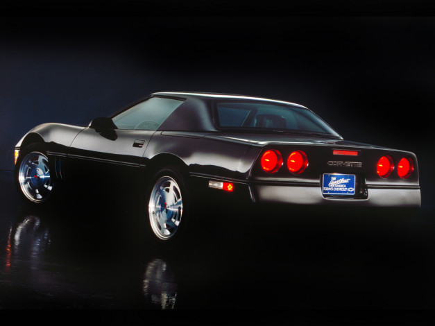 Обои картинки фото автомобили, corvette
