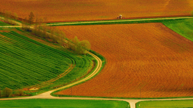 Обои картинки фото природа, поля